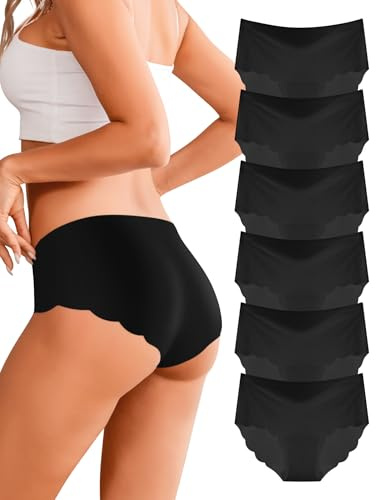 Dawnrole Unterhosen Damen, Bequeme Schlüpfer Weiche Unterwäsche für Frauen