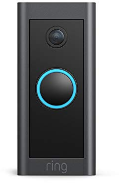 Ring Video Doorbell Wired, Zertifiziert und generalüberholt | Video-Türsprechanlage funktioniert mit Alexa