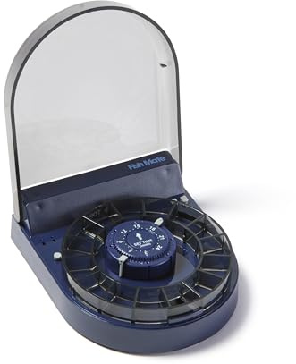 Fish Mate Automatischer Aquarium-Fischfutterautomat mit 14 Portionen (F14) – Quarzuhrgesteuert für präzise und zuverlässige Fütterung, bis zu 14 Mahlzeiten