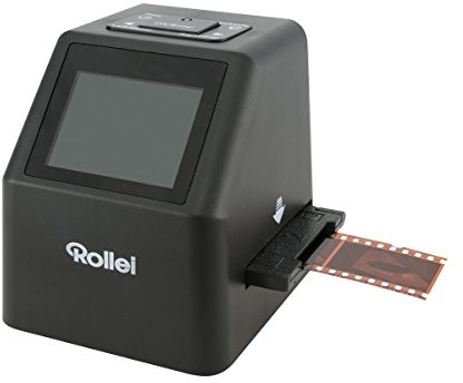 Rollei DF-S 310 SE Dia Film Scanner (Special Edition mit extra Zubehör, SD-/SDHC-Karten Steckplatz und USB 2.0 Schnittstelle) schwarz