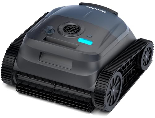 Pondee X5 Poolroboter Boden und Wand, Kabelloser Poolsauger mit Wandklettern,Intelligente Routenplanung, 180 Min Laufzeit, Smart Precision Docking™, Poolreiniger für Eingelassene Pools bis zu 300 m²