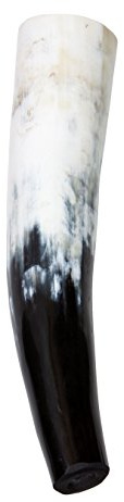 Frera Rufhorn, Kriegshorn, Blashorn, 300-490 ml 0,3-0,49l, Naturhorn, poliert