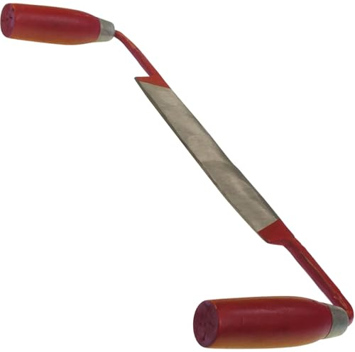 Zugmesser gerade Form mit 240 mm Ziehmesser Abziehmesser Zugklinge Klinge Abziehklinge Bogenbau Zug Messer Zieh Messer Schaber Rindenschäler Entrinder Zieheisen Abzieheisen Zugeisen