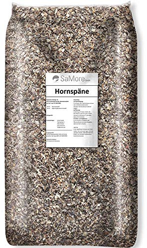 Samore 25 kg Hornspäne Naturdünger 100% natürlicher Dünger, Gartendünger mit Langzeitwirkung