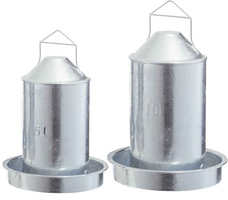 Hühnertränke Metall - 5 Liter