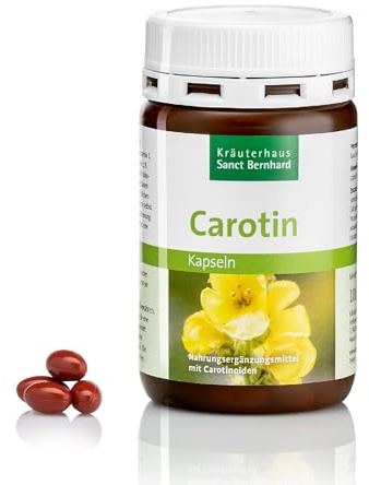 Sanct Bernhard Carotin-Kapseln mit Beta-Carotin & Vitamin E 100 Kapseln
