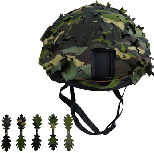 YIZITU Praktischer Helm Fast Helmet Camouflage Combat Helm Helm