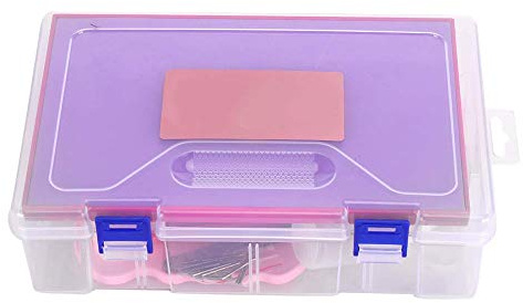 Komplettes Quilling-Werkzeugset mit Schablonentafel, Stiftset und Mehr für Papierquilling-Basteleien