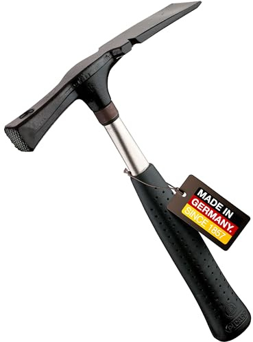 PICARD Maurerhammer Nr. 277 600g geraut | Berliner Form | Korrosionsgeschützt | Legierter Spezialstahl | GS-geprüft | VPA-zertifiziert | Ergonomischer Griff | Made in Germany seit 1857