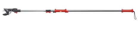 FELCO 290 Teleskop-Astschere für den Schnitt in der Höhe, Schnitt 35 mm | Teleskopstange bis 2,67 m, drehbarer Schneidkopf, Antihaftklinge 45 mm, Aluminium und Kohlefaser. Swiss Made.