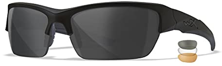Wiley X | WX Valor | Sonnenbrille Herren | Schutzbrille Sportbrille │ Taktische Militärische MTB Brille Laufbrille zum Radfahren Fahrt Wandern Outdoor │ 100% UVA/UVB-Schutz