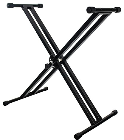 ChromaCast CC-KSTAND X-Style Pro Series Keyboard-Ständer (doppelstrebig, mit Verschlussriemen)