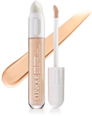 Clinique Even Better™ All-Over Concealer + Eraser | Abdeckstift für dunkle Augenringe, spendet Feuchtigkeit, hellt auf und wirkt abschwellend
