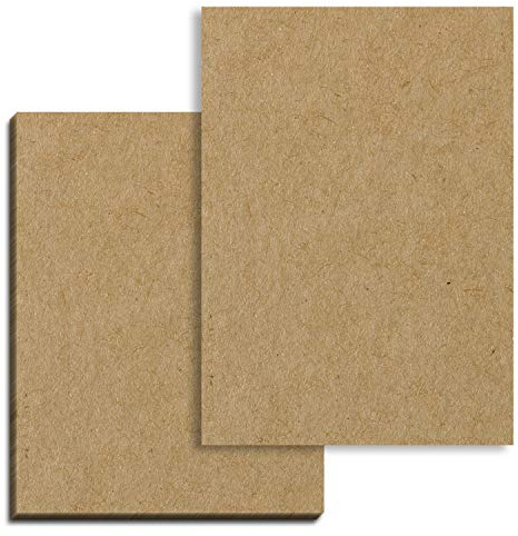 50 Blatt - A4 200g Kraftpapier, Braunes Papier Tonkarton