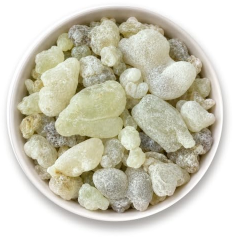Weihrauch Oman Al-Hojari Grad 1 – große Stücke – grün – Boswellia Sacra – Direktimport 1. Qualität – 50g Packung (in 20g - 1000g verfügbar)