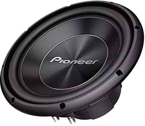 Pioneer TS-A300S4 Subwoofer mit Schwingspule für den Gehäuseeinbau (1.500 W), 30 cm/12", IMPP Membran für kraftvollen Klang, kontinuierliche Ausgangsleistung 500 W, schwarz