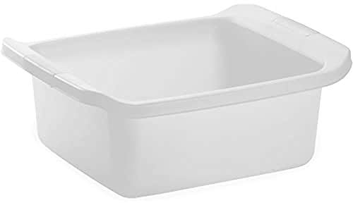 giòstyle Schüssel rechteckig, 15 l, 45 x 35 x 18 cm weiß