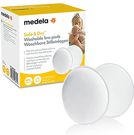Medela Waschbare Stilleinlagen, 4 Stück