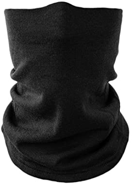 Villand Halswärmer aus 100% Merinowolle für Damen und Herren, doppellagiger, nahtloser Halswärmer für den Wintersport mit Geschenkbox