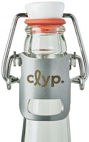 clyp 2-in-1 – Der Original Flaschenverschluss mit integriertem Öffner – aus Edelstahl