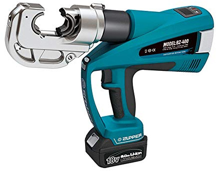 CGOLDENWALL EZ-400 Batteriebetriebene Crimpzange 16-400 mm² Elektrische Hydraulische Draht-Crimper Elektrische Crimpzange für Al/Cu-Leiter, CE-geprüft