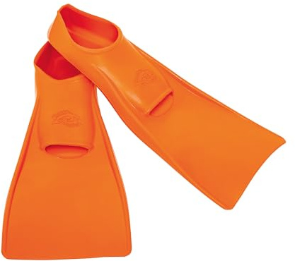 Flipper SwimSafe 1130 - Schwimmflossen für Kinder und Kleinkinder, in der Farbe Orange, Größe 28 – 30, aus Naturkautschuk, als Schwimmhilfe für unbeschwerten Schwimm- und Badespaß