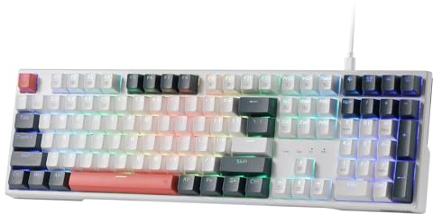 Redragon K668 Mechanische Gaming Tastatur RGB Kabelgebunden 104 Tasten