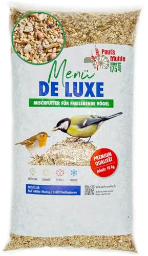 Pauls Mühle Wildvogelfutter Deluxe 10 kg
