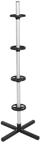 tectake® Alu Felgenbaum bis 295 mm Reifenbreite mit felgenschonender Auflagefläche