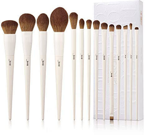 Jessup Pinselset Makeup Pinsel Make Up Pinsel Set 14 Stück Schminkpinsel Kosmetikpinsel Gesichtspinsel Augenpinsel Lidschattenpinsel Puderpinsel Foundation Highlight Concealer Pinsel T329