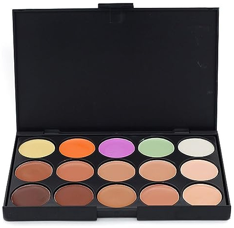 JacCherry Concealer Palette Abdeckcreme Camouflage Kosmetikum mit 15 Farben Mode - Perfekt für tägliche Make up #3