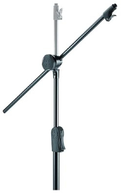 Hercules MS533B 2-in-1 Mikrofonständer mit EZ-Clutch