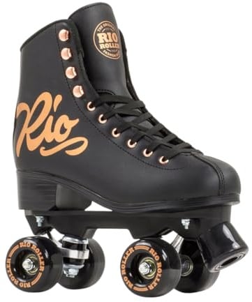 Rio Roller Rose Rollschuhe Black Black 40.5