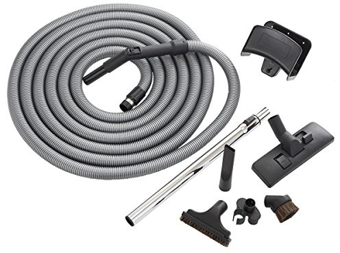 Schlauch-Set für Zentralstaubsauger mit Zubehör – Schlauch ohne Ein/Aus – 9 Meter – kompatibel mit Beam, AEG, Cyclovac, Duovac, Husky, Aertechnica, Sistem Air, Airblu und anderen Marken