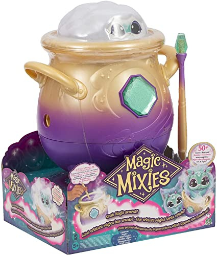 Magic Mixies - Blau, Zaubertopf mit weicher Überraschung, zaubere mit dem Zauberstab und den enthaltenen Zutaten, Giochi Preziosi, MGX01000.