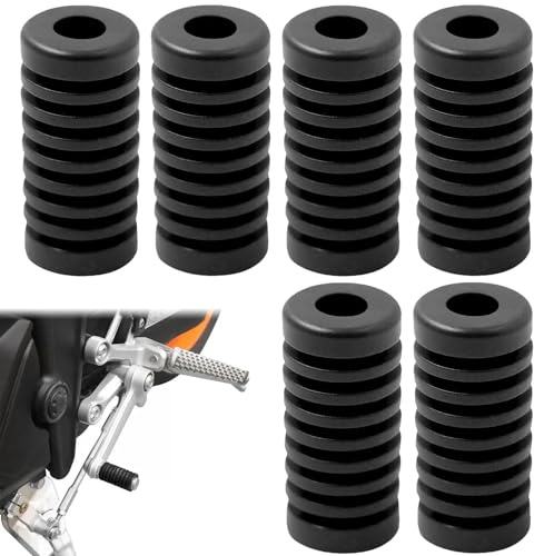 Tokaneit Schalthebelabdeckung aus Gummi,Schaltpedalgummi Schalthebelgummi,Gummi Antirutsch Schaltschuhschutz,Motorrad Schalthebel Schutzhülle,Universelle Rutschfeste Schalthebelabdeckungen 6 Stück