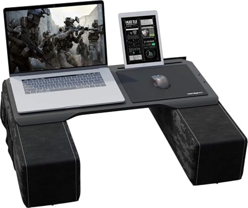 Couchmaster CYBOT, ergonomischer Laptoptisch für Couch, Sofa und Bett, extra breiter Laptop Tisch für Notebooks oder Wireless Peripherie