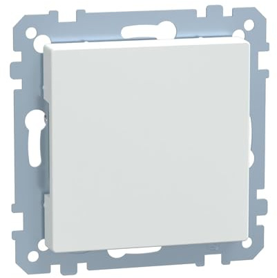 Schneider Electric Merten Blindabdeckung, 391619 | System M, polarweiss glänzend, 1 Stück