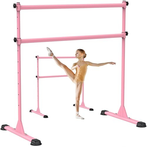 BeneLabel Ballettstange Verstellbar Mädchen Kinder Erwachsene Tanzstange | Höhenverstellbare Ballet Stange,Kinder Erwachsene Mädchen,Yoga Dehn Balance,Zuhause Gym,159kg,Perfektes Geschenk