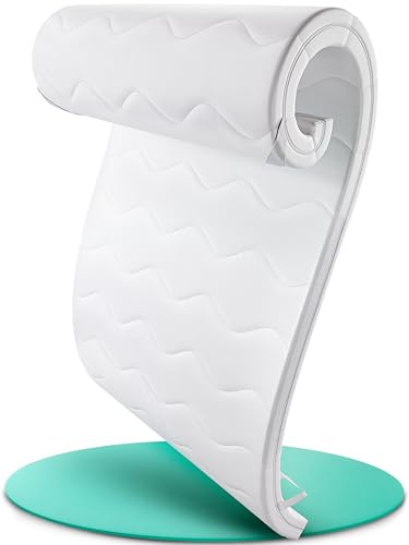 KNERST UNO Matratzentopper 90x200, Komfortschaum, Made in Germany, 5 cm | Matratzenauflage, Bett Topper, ergonomisch, atmungsaktiv, waschbarer Bezug, 4 Eckgummis, Komfortschaum Matratzentopper