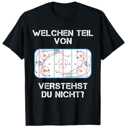 Lustiger EIS Hockey Spruch Shirt Fan Spieler Trainer T-Shirt