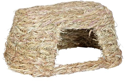 Kerbl Pet Grashaus, Nagerhaus, Kleintierhaus, 39x29x19,5cm, Gras, Nager, frei von Draht- oder Kunststoffteilen