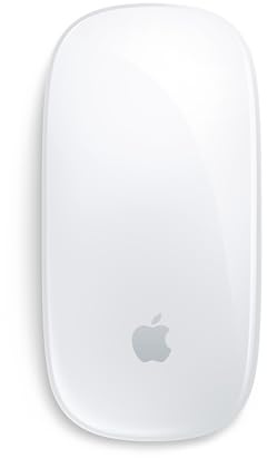 Apple Magic Mouse: Bluetooth, wiederaufladbar. Kompatibel mit Mac oder iPad; Weiß, Multi-Touch Oberfläche (USB-C)