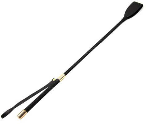 PAEFIU Pferdepeitsche Mit PU-Leder,Leder-Sprungschläger, Englische Peitsche Mit Echtem Leder, Für Outdoor-Sport, Reitsport, ?Reitgerte Für Pferd Das Tägliche Training, Pferd Springen Renne