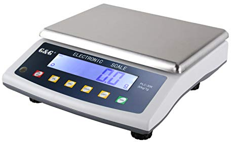 G&G PLC 30K-30Kg/1gPräzisionswaage Feinwaage Tischwaage