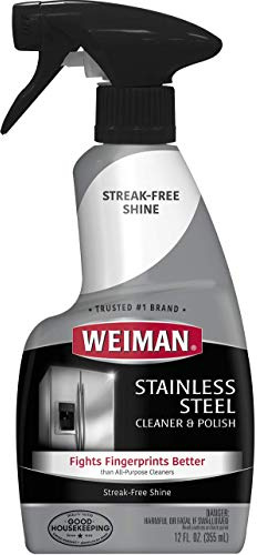 Weiman Edelstahl-Reiniger und Politur, Mehrfarbig, 12-Ounce