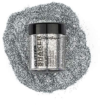 Stargazer Products Glitzer Streudose, silber, 1er Pack (1 x 5 g)