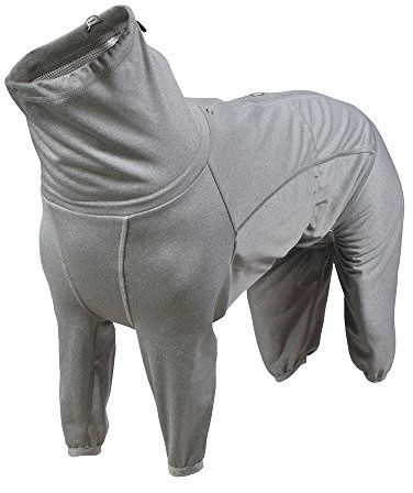 Hurtta Body Warmer Hundeanzug, Erholungsanzug, Carbon-Grau, 24M