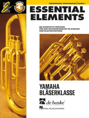 Essential Elements - für Tenorhorn, Euphonium - Band 1 | Anfänger-Blasinstrumentenmethode für Schüler und Klassenensembles | Notenbuch mit MP3-Audio, Musiktheorie und Play-Along-Tracks