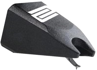 Reloop Ersatznadel OM Black - Tonabnehmersystem mit einer breiten Nadel, Nadelschliff sphärisch, geringe Abnutzung, hervorragender Klang
